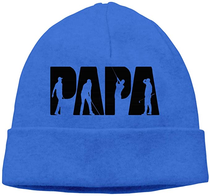 Pure Cap Mens Golf Papa Winter Soft Knit Beanie Hats