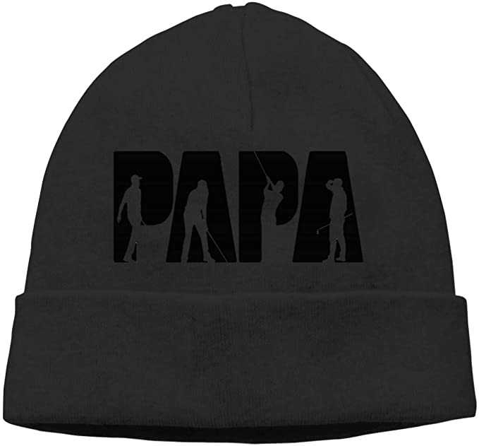Pure Cap Mens Golf Papa Winter Soft Knit Beanie Hats