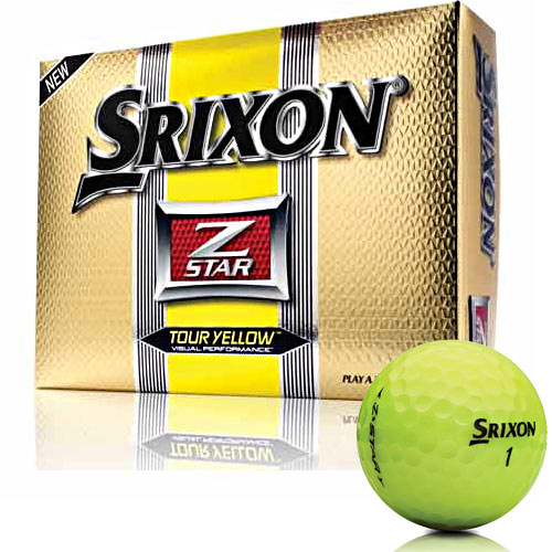 Srixon Z-Star Tour Yellow Golf Ball Image