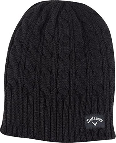 Callaway Mens Cable Knit Golf Beanie Hats