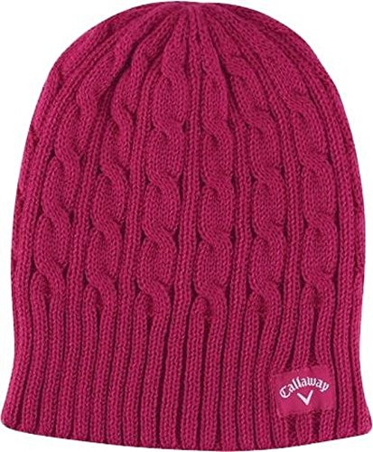 Mens Callaway Cable Knit Golf Beanie Hats