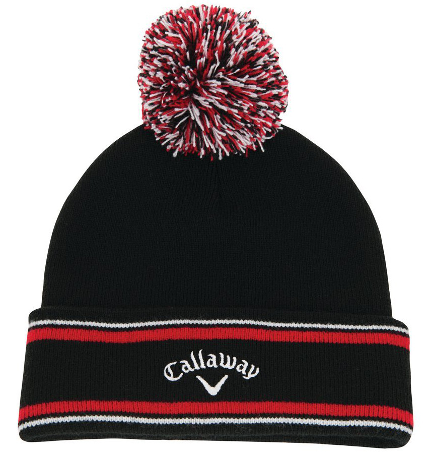 Callaway Mens Pom Pom Golf Beanie Hats