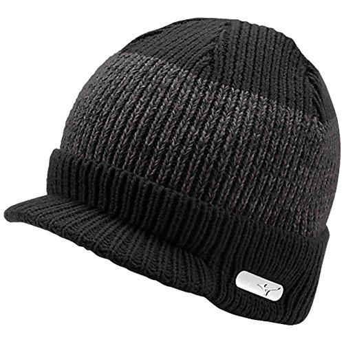 Mizuno Mens Peaked Brimmed Golf Beanie Hats