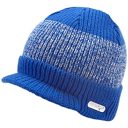 Mizuno Mens Peaked Brimmed Golf Beanie Hats