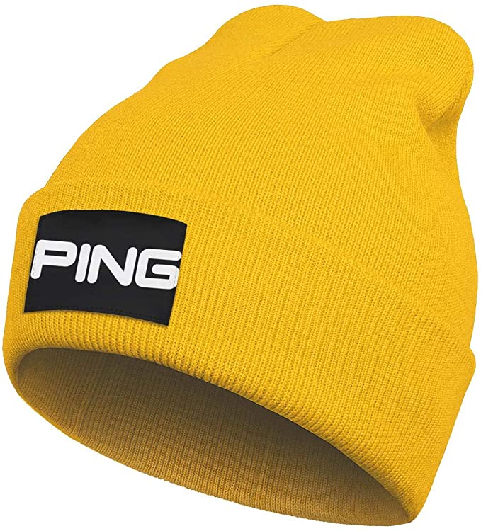 Mens Ping Outdoor Cuffed Relaxed Fit Golf Beanies