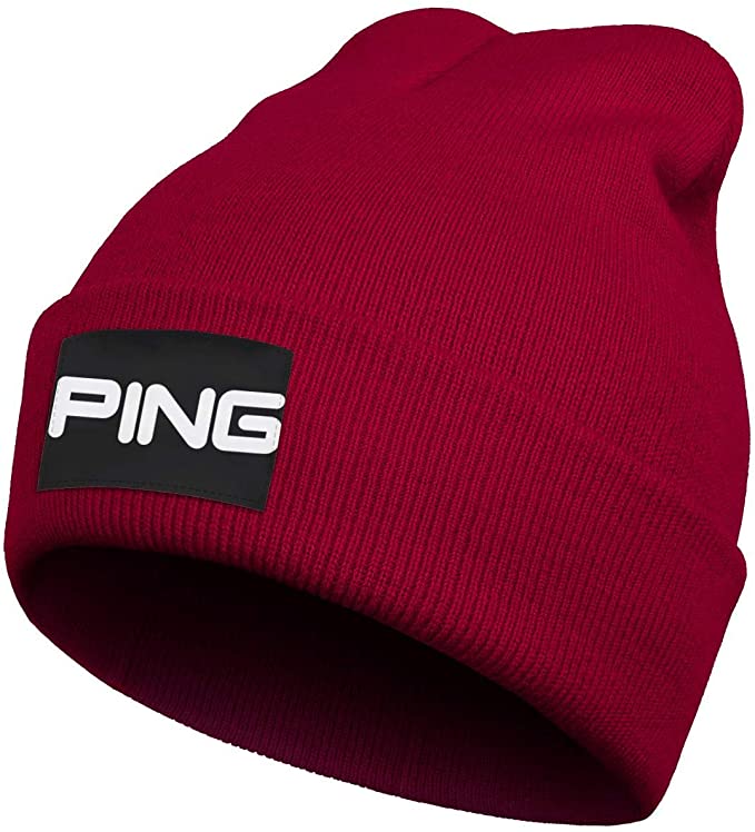 Ping Mens Outdoor Cuffed Relaxed Fit Golf Beanies
