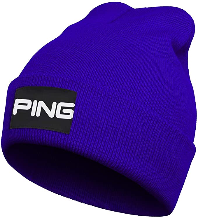 Ping Mens Outdoor Cuffed Relaxed Fit Golf Beanies