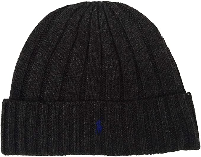 Polo Ralph Lauren Mens Signature Merino Cuffed Golf Beanies