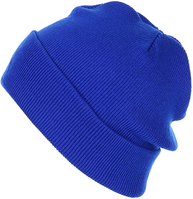 RufnTop Mens Thick Plain Knit Slouchy Golf Beanies