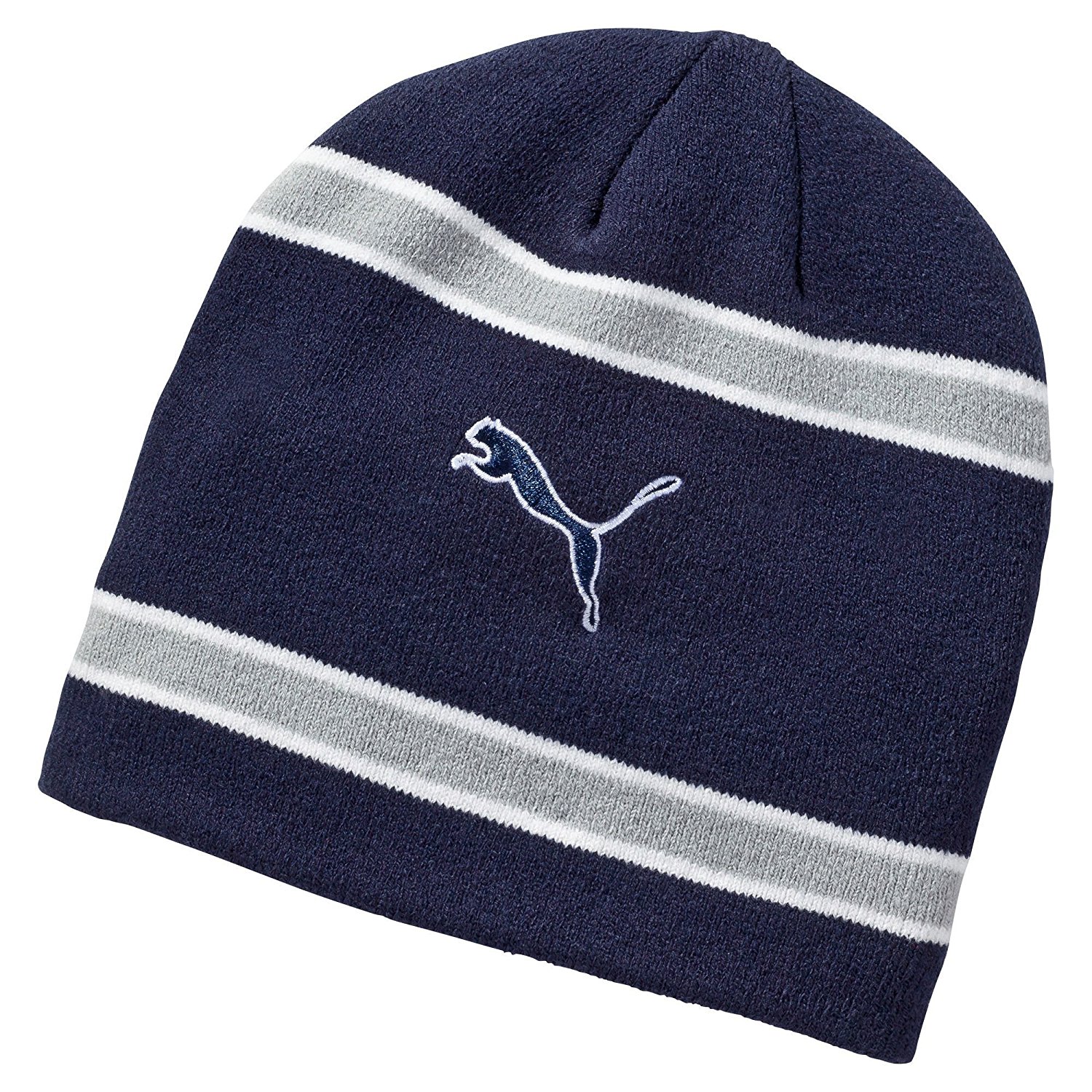Puma Mens Stripe Golf Winter Beanie Hats