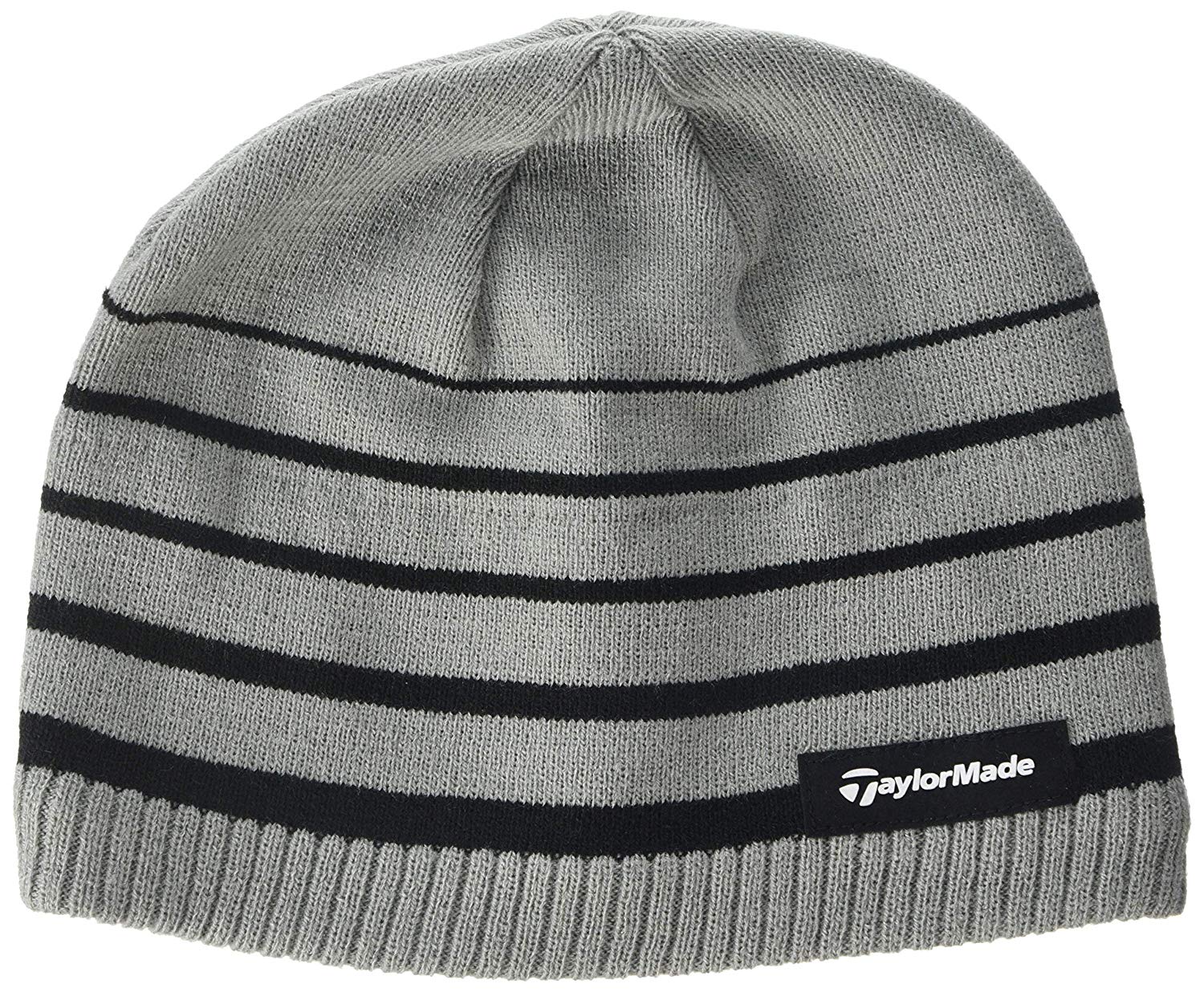 Taylormade Mens 2017 Thermal Fleece Stripe Golf Beanie Hats