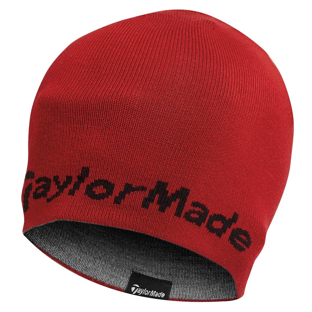 Mens Taylormade Reversible Thermal Golf Beanie Hats