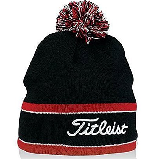 Mens Titleist Winter Pom Pom Golf Beanie Hats