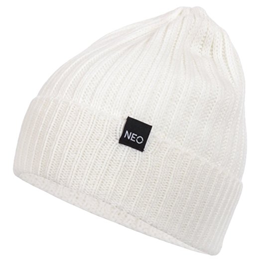 Adidas Womens NEO Knitted Two Tone Golf Beanie Hats