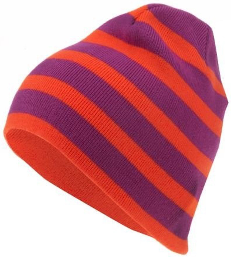 Ladies Nike Stripe Knit Sherpa Golf Beanie Hats