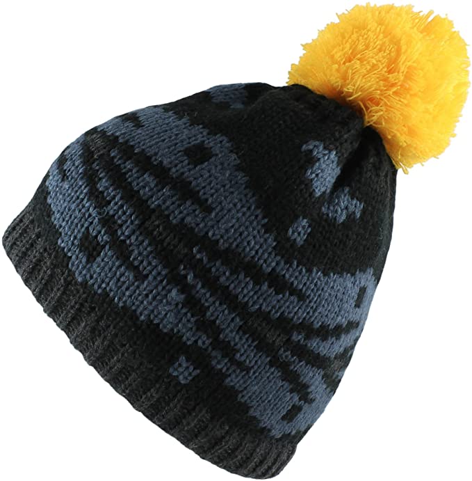 Morehats Womens Multi Color Pom Pom Golf Beanies