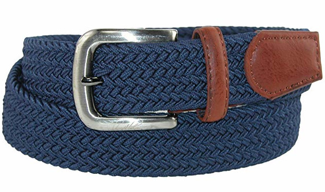 Arnold Palmer Mens Elastic Braided Golf Belts