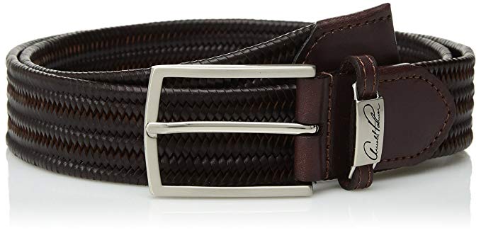 Mens Arnold Palmer Genuine Bonded Leather Stretch Golf Belts