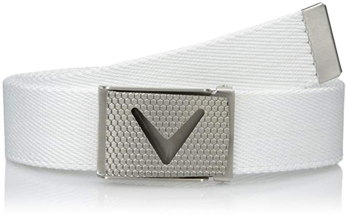 Callaway Mens Solid Webbed Golf Belts