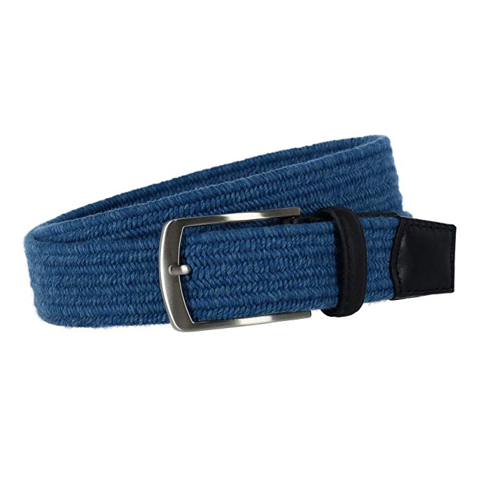 Mens Greg Norman Heather Elastic Stretch Golf Belts