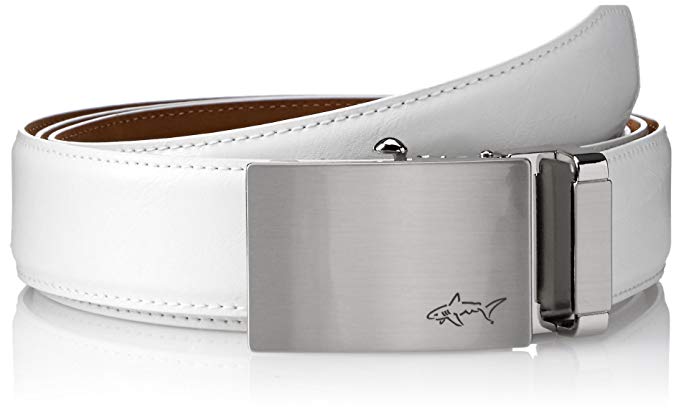 Greg Norman Mens Optimum Comfort Fit Adjustable Ratchet Golf Belts