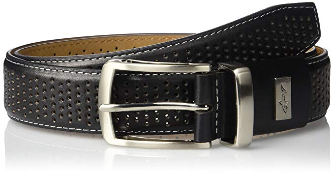 Greg Norman Mens Perforated Golf Belts