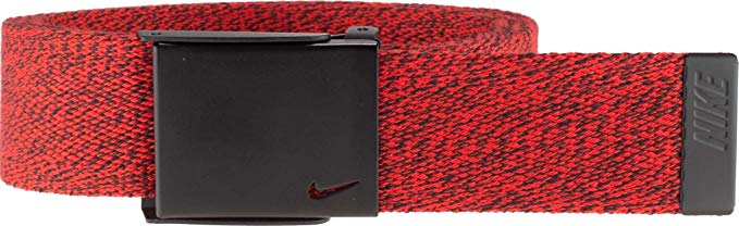 Mens Nike Heather Web Golf Belts