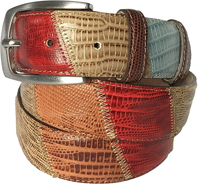 Fresco Mens Full Grain Italian Leather Golf Belts