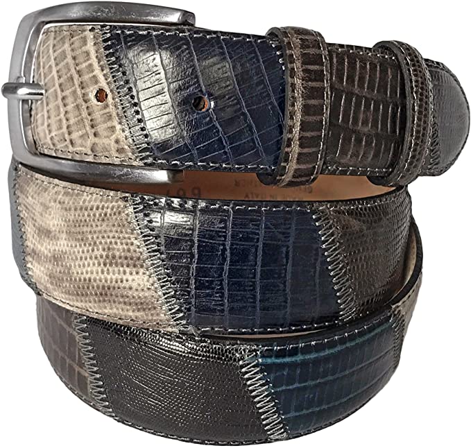 Fresco Mens Full Grain Italian Leather Golf Belts