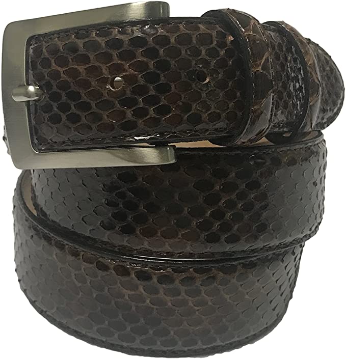 Mens Fresco Genuine Python Snake Skin Golf Belts