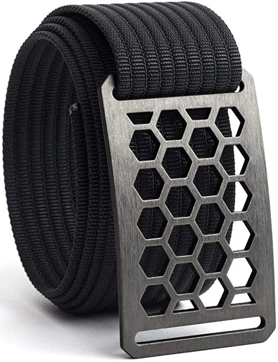 Grip6 Mens Honeycomb Web Nylon Golf Belts