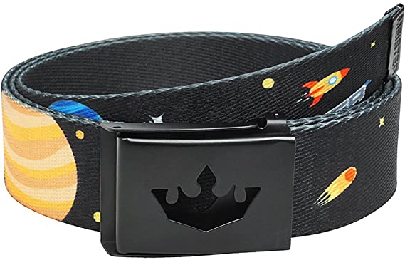 Meister Mens Player Golf Web Adjustable Reversible Belts