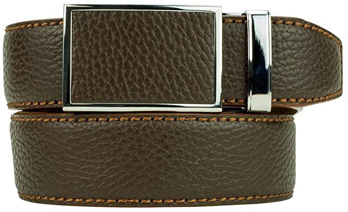 Nexbelt Mens Pebble Grain Leather Golf Belts