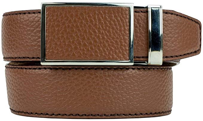 Nexbelt Mens Pebble Grain Leather Golf Belts