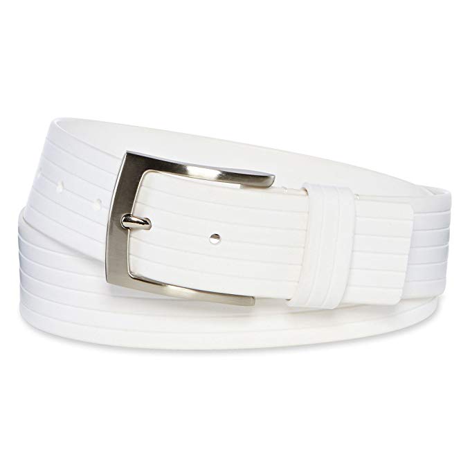 Mens PGA Tour Silicone 5 Groove Golf Belts
