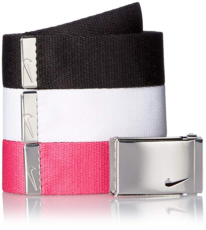 Womens Nike 3-in-1 Web Pack Golf Belts