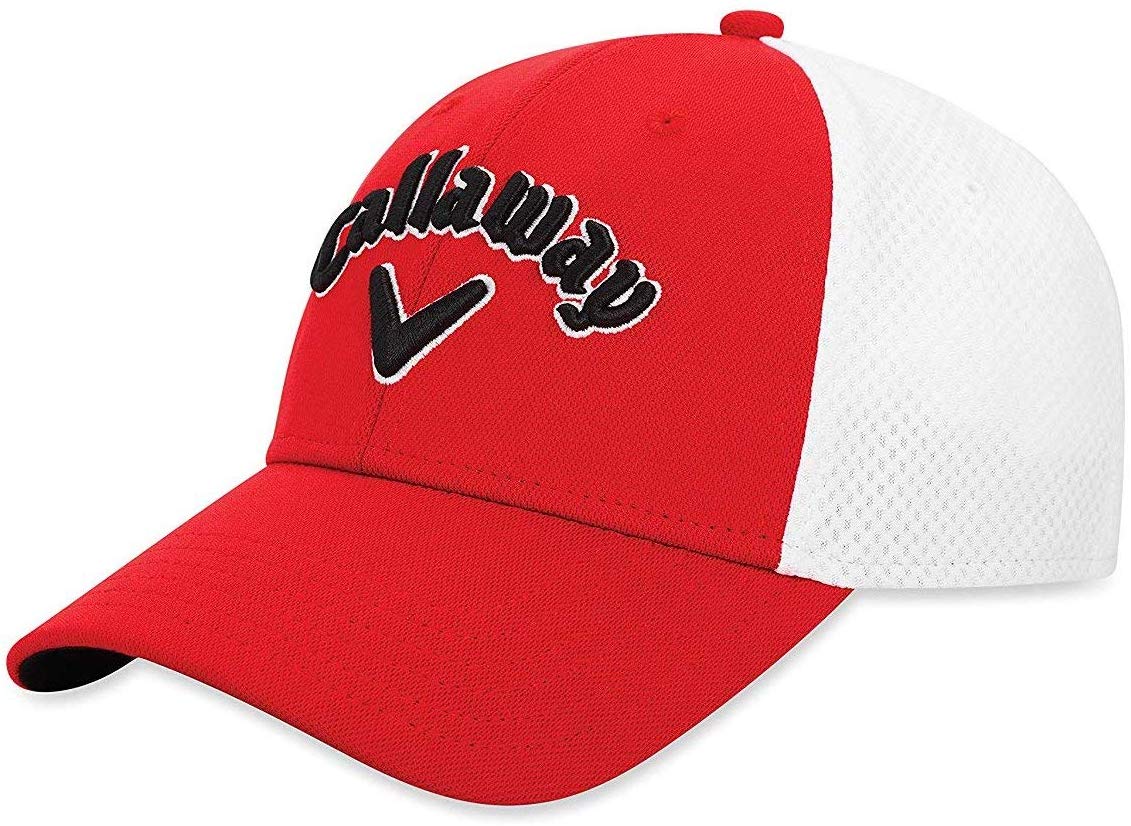 Callaway Mens 2019 Mesh Fitted Golf Hats