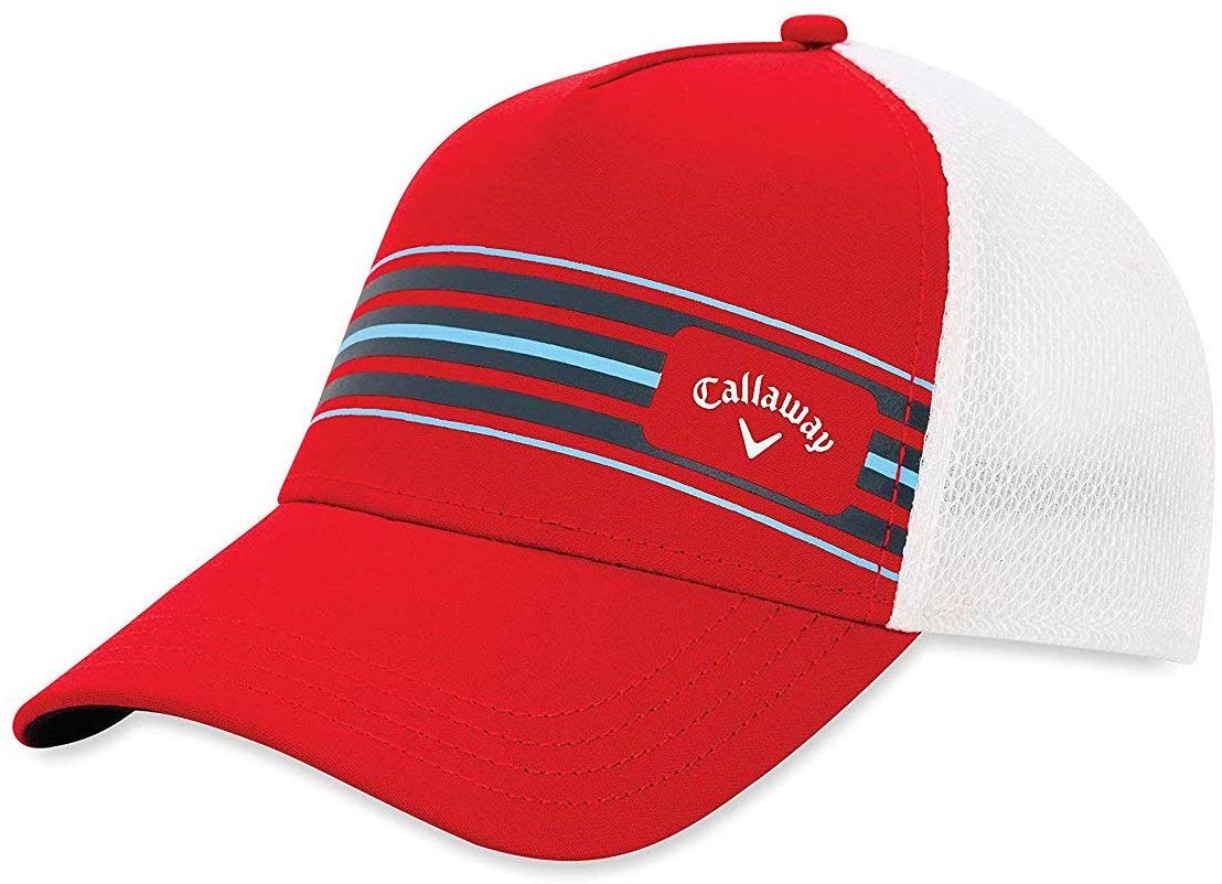Mens Callaway 2019 Stripe Mesh Golf Hats
