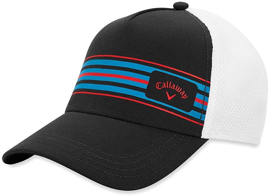Callaway Mens 2019 Stripe Mesh Golf Hats