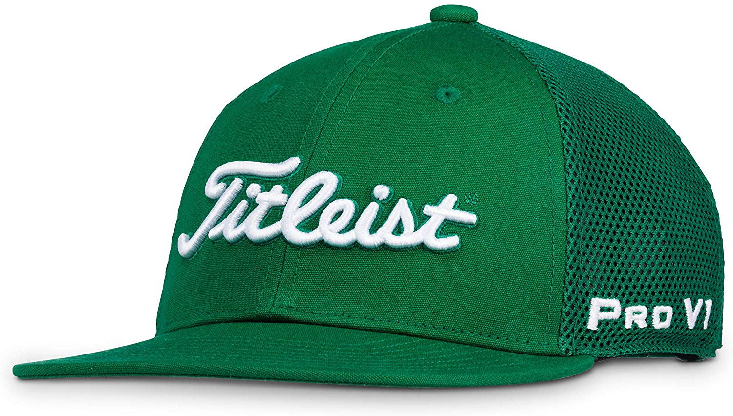 Titleist Mens Tour Flat Bill Mesh Golf Hats