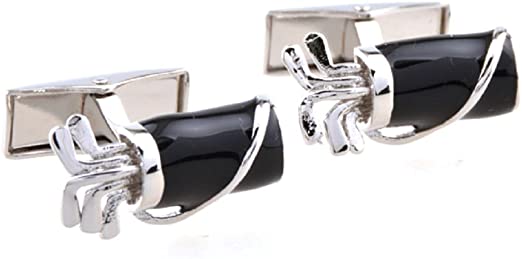 McCuff Mens Golf Bag Clubs Golfer Pair Cufflinks