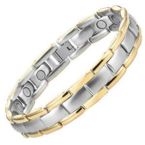 Willis Judd New Mens Golf Titanium Magnetic Therapy Bracelet