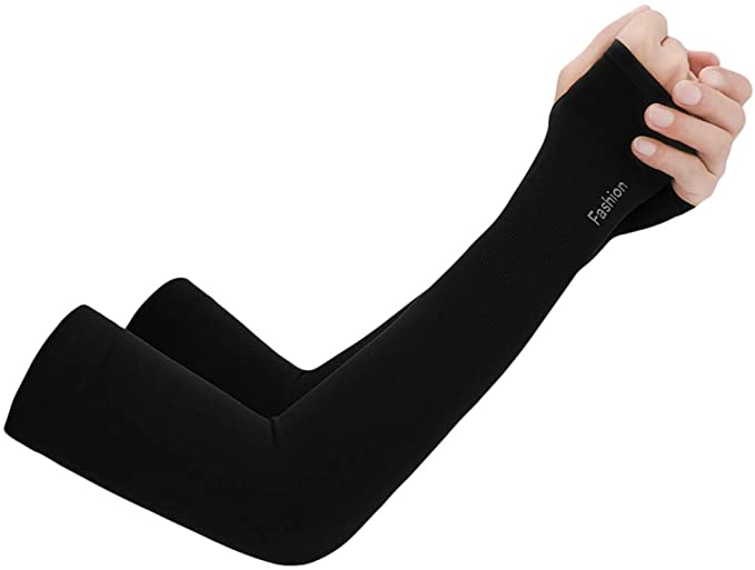 Womens JK Home UV Protection Cooling Ice Silk Arm Sleeves