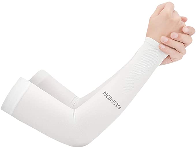 JK Home Womens UV Protection Cooling Ice Silk Golf Arm Sleeves