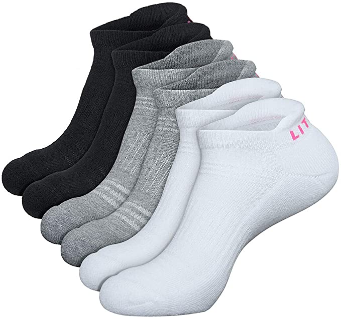 Literrra Womens Ankle Low Cut Golf Socks