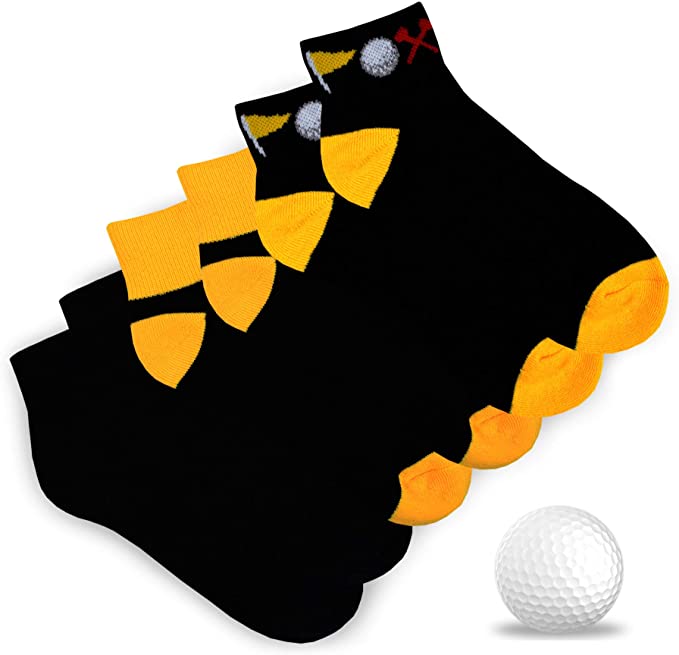 TeeHee Womens No Show Golf Socks