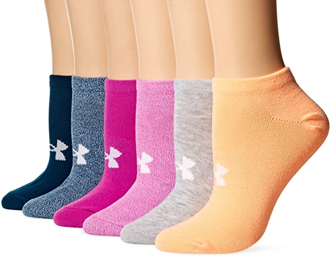 Under Armour Womens Essential No Show Golf Socks