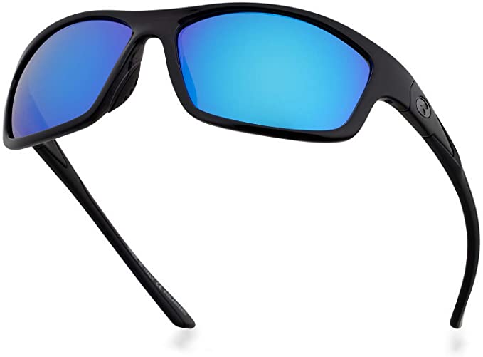 Bnus Mens Corning Glass Lens Golf Sunglasses