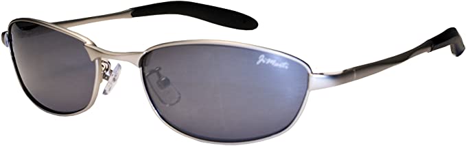 JiMarti Mens JMAV6 Aviator Spring Hinges Golf Sunglasses