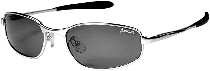 JiMarti Mens JMAV6 Aviator Spring Hinges Golf Sunglasses